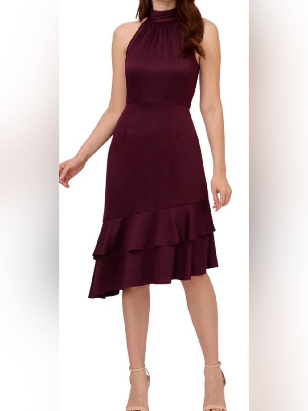 Adrianna Papell Halter Dress